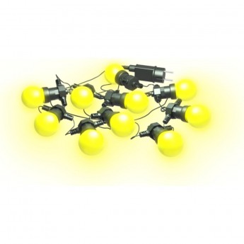 Гирлянда светодиодная GAUSS HOLIDAY БЕЛТ ЛАЙТ, 10 ламп, 7,7 м, IP44, жёлтый Гирлянда светодиодная GAUSS HOLIDAY БЕЛТ ЛАЙТ, 10 ламп, 7,7 м, IP44, жёлтый
