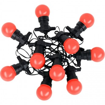Гирлянда светодиодная GAUSS HOLIDAY БЕЛТ ЛАЙТ,10 ламп, 7,7 м, IP44, красный Гирлянда светодиодная GAUSS HOLIDAY БЕЛТ ЛАЙТ,10 ламп, 7,7 м, IP44, красный