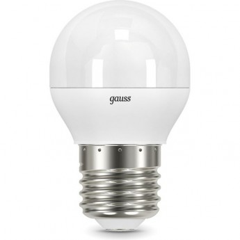 Лампа GAUSS BLACK LED GLOBE E27 7W 3000K STEP DIMMABLE Лампа GAUSS BLACK LED GLOBE E27 7W 3000K STEP DIMMABLE