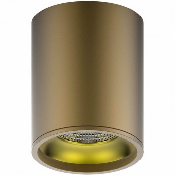 Светильник GAUSS OVERHEAD LED 12W 3000K 170-240V IP20 кофе золото Светильник GAUSS OVERHEAD LED 12W 3000K 170-240V IP20 кофе золото